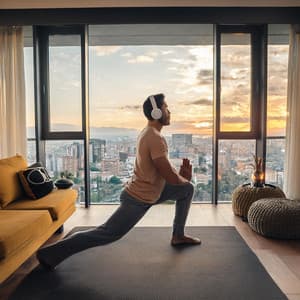 Ritmos De Hip Hop Para Un Yoga Consciente Y Equilibrado - Ritmos suaves del cosmos