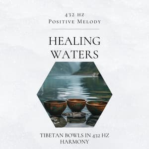 Healing Waters: Tibetan Bowls in 432 Hz Harmony - 432 hz Positive Melody