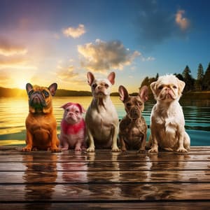 Music for Stress Relief: Deep Waters' Doggy Ballad - Okami Sky