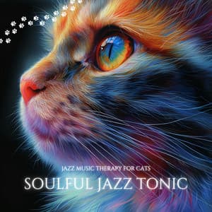 Soulful Jazz Tonic: Healing Harmonies for Furry Friends - Jazz Music Therapy for Cats
