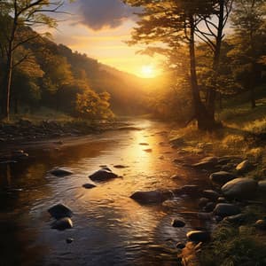 Ecos Relajantes Del Río: Coral Melódico Junto Al Agua - ADN de la naturaleza