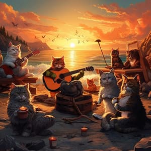 Sail into Pet's Nocturne: Oceanic Oasis Ballad - Nature Sounds Worldwide