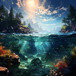 Calma Canina Del Agua: Música Ambiental De Agua Para La Meditación De Perros - Serenidad Academy