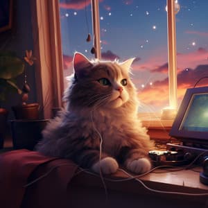 Lofi Purr Harmony: Relaxing Cat Music - Relaxing Kitten Music