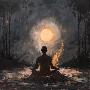 Relajación De Fuego: Llamas Calmantes Para Aliviar El Estrés - Relajación de la meditación del sueño