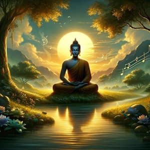 Oasis tranquille de Bouddha - Zen Méditation Académie