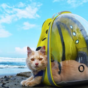 Pet Harmony by the Sea: Music for Stress Relief - Sounds of The Sea