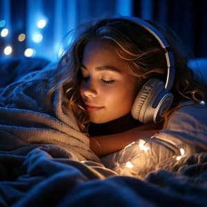 Gentle Night Music: Soothing Sleep Harmonies - The peak of sleep music-Sleeping village-