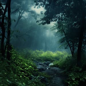 Raindrops in Eden: A Nature's Harmonious Symphony - Zen Soothing Sounds of Nature