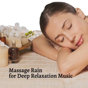 Massage Rain for Deep Relaxation Music - Lightning, Thunder and Rain Storm