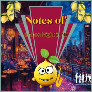 Notes of a Neon Night in NY - Jazz Lemons Music