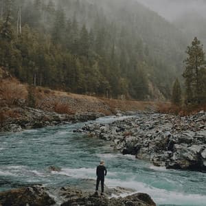 River Echoes: Melodies of Flowing Serenity - Nature Vibrations