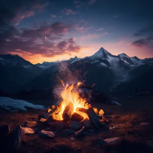 Firelight Slumber: Calming Sounds for Baby's Rest - Waves Sounds For Babies (Sleep)