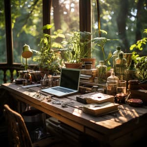 Sesiones De Trabajo Enfocadas: Gotas De Lluvia Y Ondas Musicales De Lluvia - Naturalis