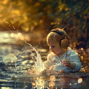 Baby Water World: River Gentle Sounds - Baby Shower Universe