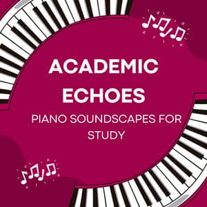 Academic Echoes: Piano Soundscapes for Study - Soft Piano Music