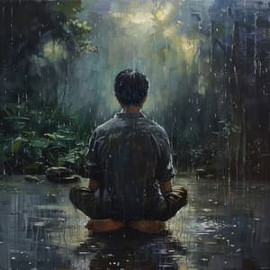 Armonía De Latidos Binaurales En Paisaje Lluvioso Con Truenos - Colectivo de estudio Binaural Beats