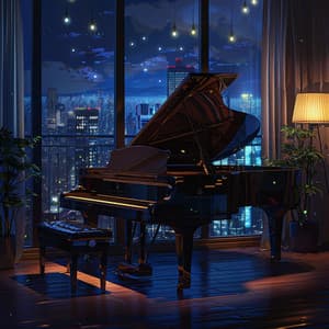 Calm Nights: Piano Music for Deep Sleep - Deep Sleep Background Noise