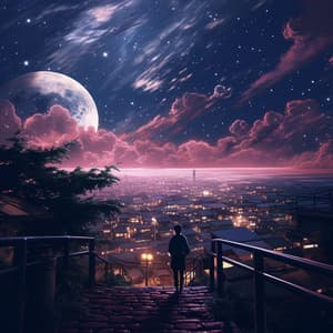 Lofi Dreamscape: Nightfall Echoes in Harmony - Lo-fi Beats for Sleep