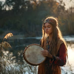 Dawn of Strength: Shamanic Drums and Tibetan Bells for Spiritual Vitality and Inner Power - African Music Drums Collection