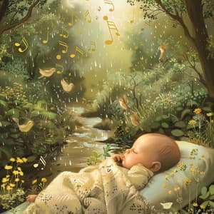 Baby Sleep Harmony: Binaural Birds Nocturnes - 80 88 Hz - Twinkle Twinkle