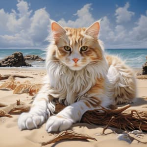 Olas De Serenidad Para Las Mascotas: Comodidad Oceánica - Elementos de la naturaleza