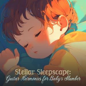 Stellar Sleepscape: Guitar Harmonies for Baby's Slumber - Kids Songs