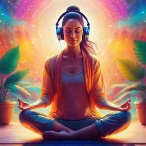 Harmonics for Flowing Poses: Music for Yoga - Harmonious and Peaceful Mantra