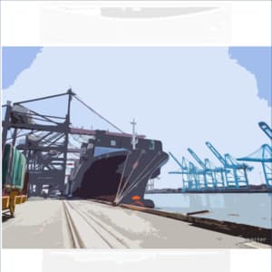 Shipping Yard Sounds for Background Sound and White Noise - Night Sounds