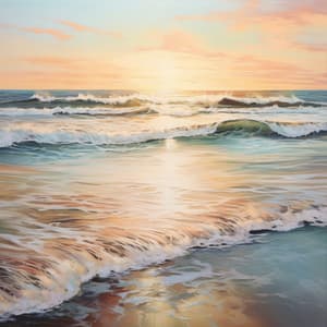 Armonía De Las Mareas: Melodía Básica Del Océano - Natación en el cielo