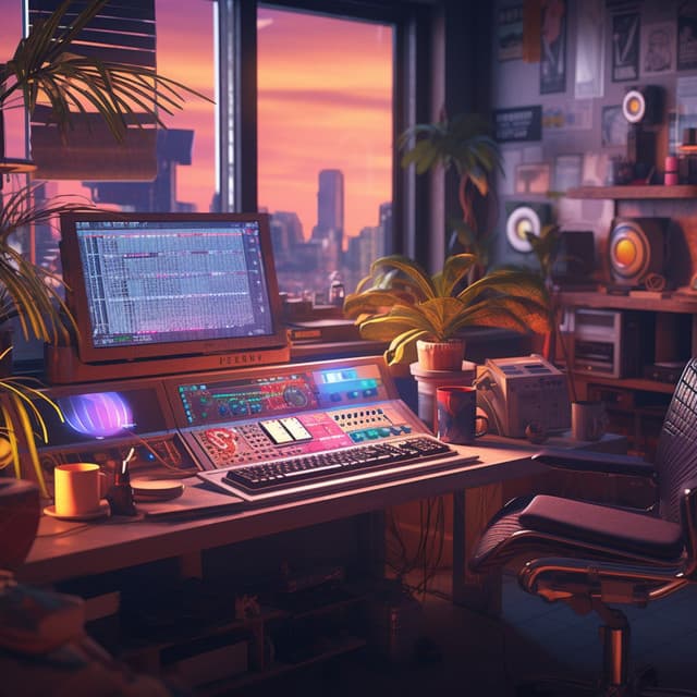 Lofi for Efficient Work: Rhythmic Beats - LOFI RADIO