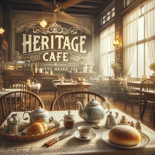 Heritage Cafe: Daily Breakfast Mood - Brunch Piano Music Zone
