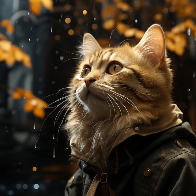 Tranquilidad Felina En La Lluvia: Melodías Serenas Para Gatos - Academia de canciones de motivación