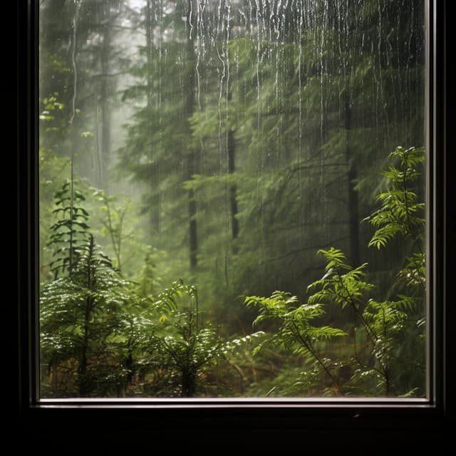 Gentle Rain for Deep Sleep Serenity - Sleep Crickets