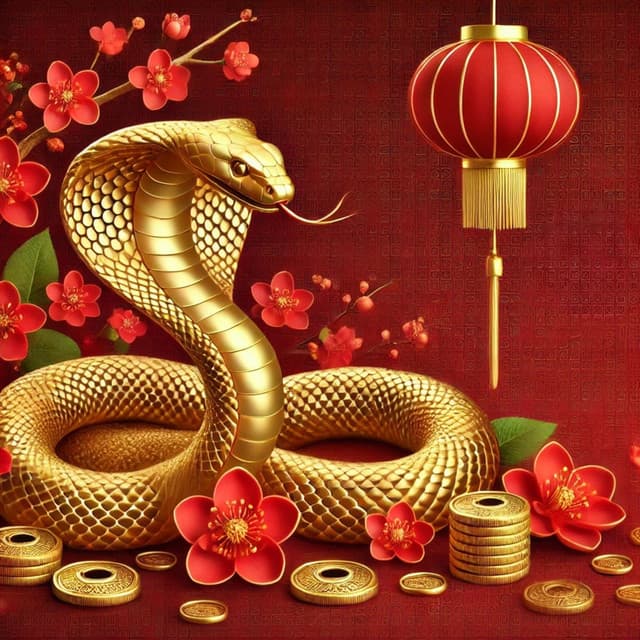 Snake Year 2025 - Chinese Relaxation and Meditation