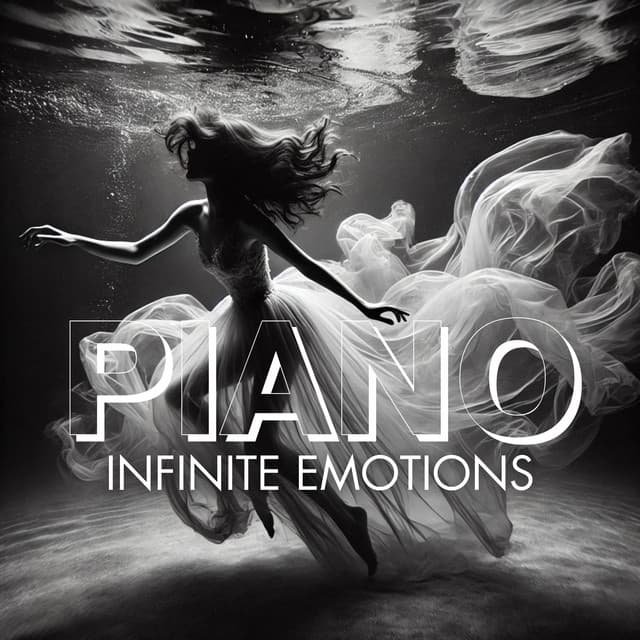 Black and White Piano with Infinite Emotions - Soothing Piano Music Universe