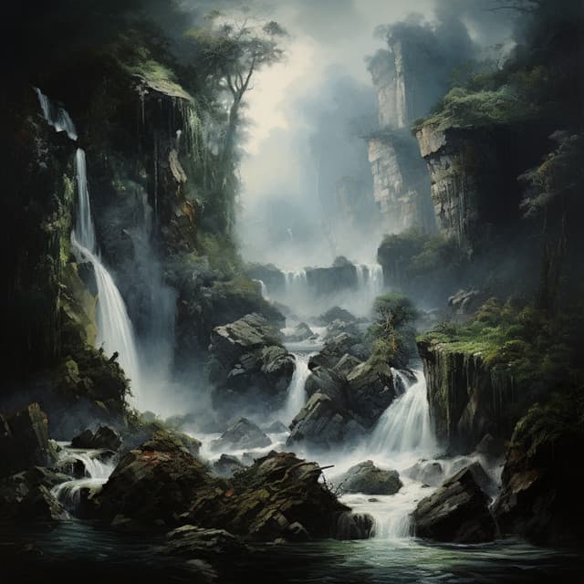 Música Para El Enfoque Interior: Paisajes De Aguas Cascadienses - Sonidos de la naturaleza desconectados