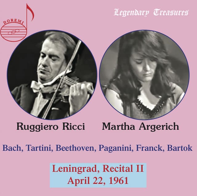 Argerich & Ricci: 1961 Leningrad Recital II - Martha Argerich