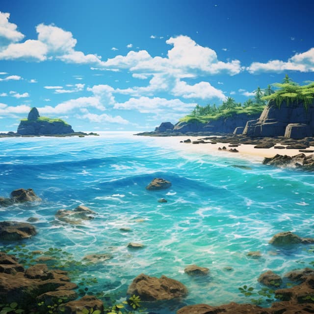 Ocean Cadence: Rhythmic Tide Chorus - Calm Nerves