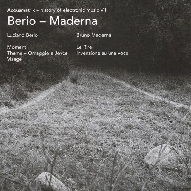 Acousmatrix - The History of Electronic Music VII - Luciano Berio