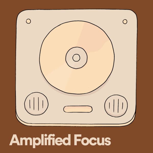 Amplified Focus - Brown Noise