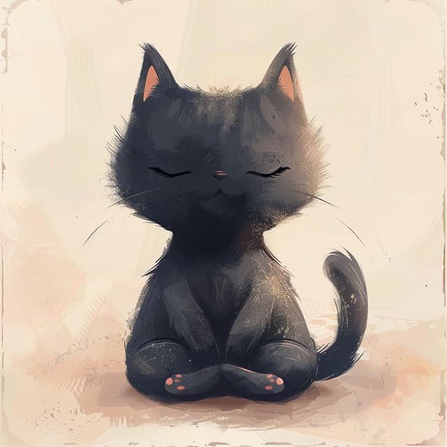 Paz Ronroneante: Música Para La Calma De Los Gatos - El alivio del estrés