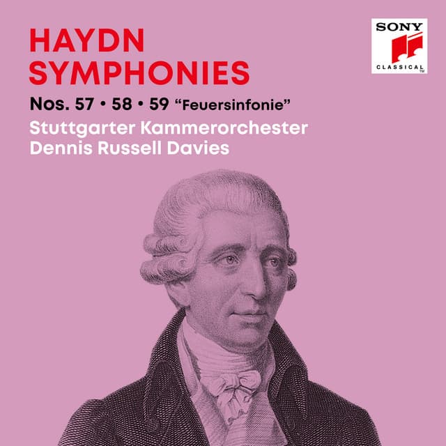 Haydn: Symphonies / Sinfonien Nos. 57, 58, 59 "Feuersinfonie" - Joseph Haydn