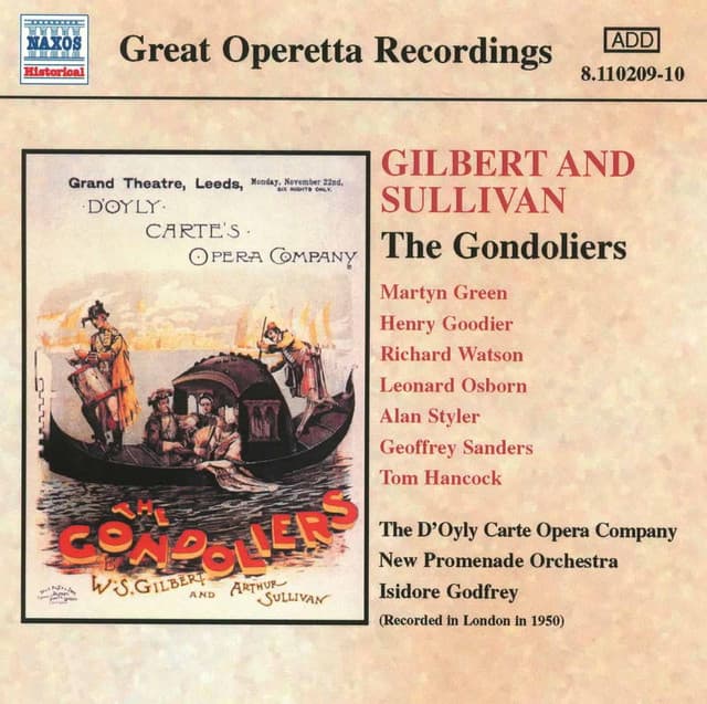 Sullivan: Gondoliers - Arthur Sullivan