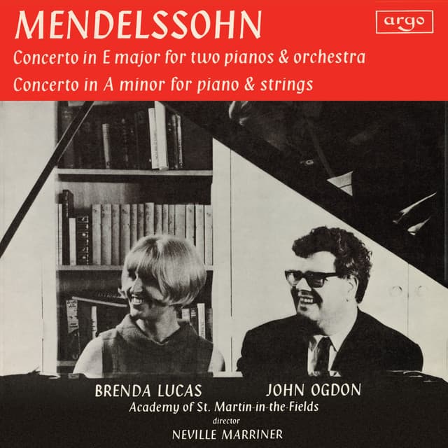 Mendelssohn: Concerto for 2 Pianos; Concerto for Piano & Strings - John Ogdon