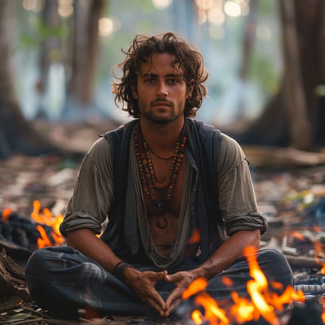 Claridad De La Llama: Música De Fuego Para Estudiar - Lectura de música de fondo