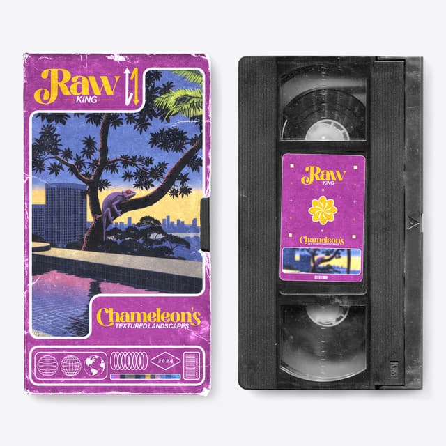 Raw King: Chameleon's Textured Landscapes - Pets