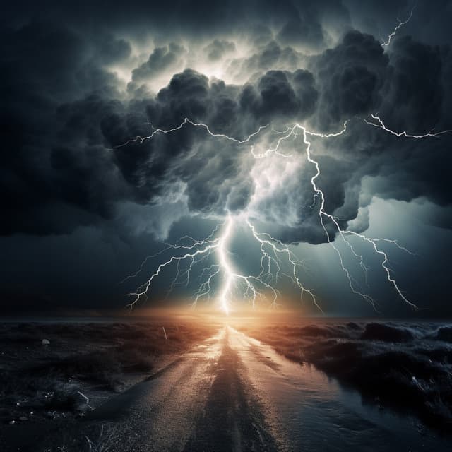 Nature's Thunder: Meditative Storm for Inner Peace - Natural Healing Music Zone