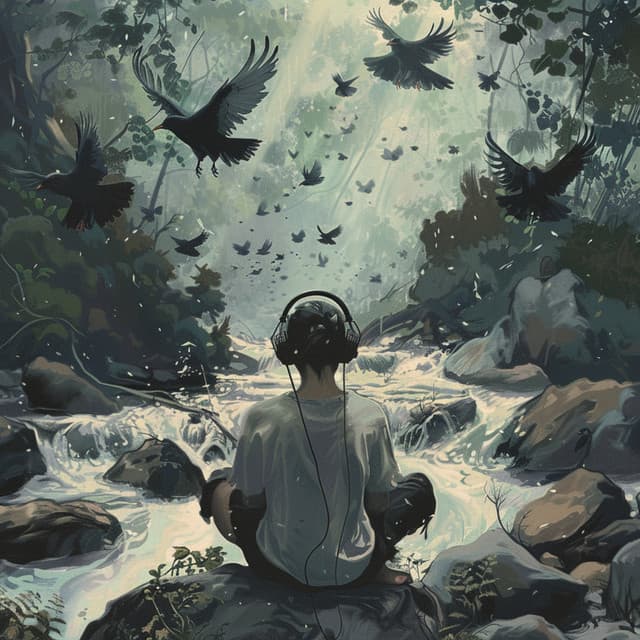 Binaural Creek Meditation: Birds in Nature’s Serenity - 92 88 Hz - Meditation Music