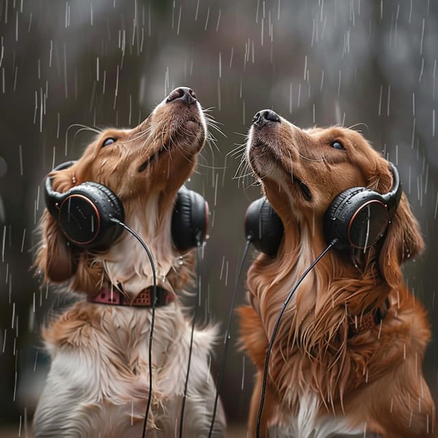 Dogs in the Drizzle: Relaxing Rain Sounds - Dog Chill Out Music